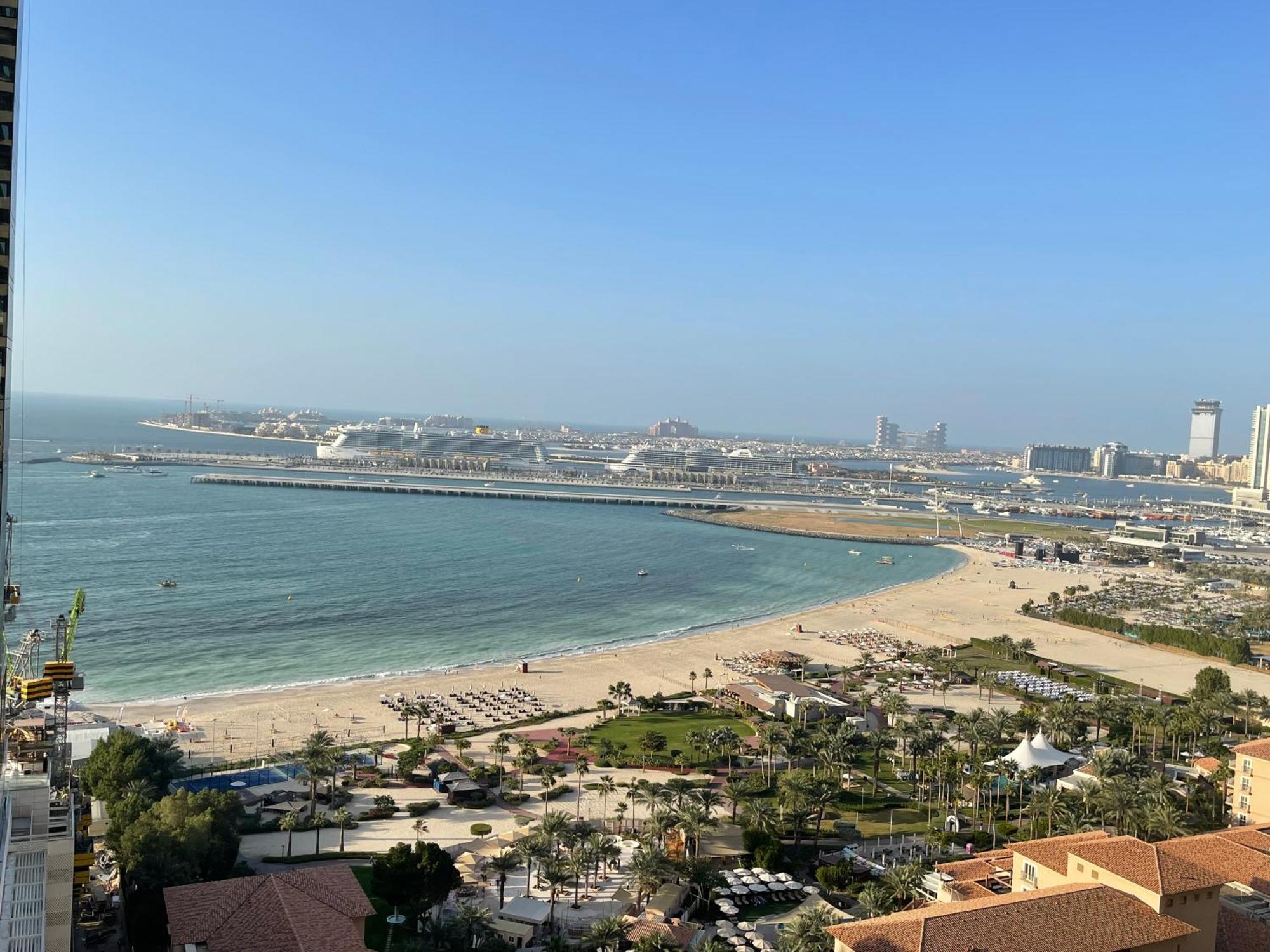 Seaview Beach Hostel Jbr - Walk To Beach - Gym - Pool - Metro Station Dubai Exterior foto
