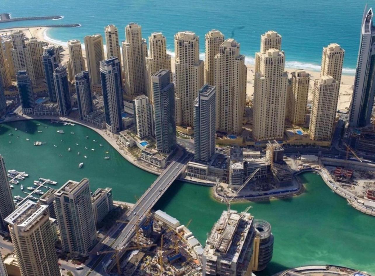 Seaview Beach Hostel Jbr - Walk To Beach - Gym - Pool - Metro Station Dubai Exterior foto