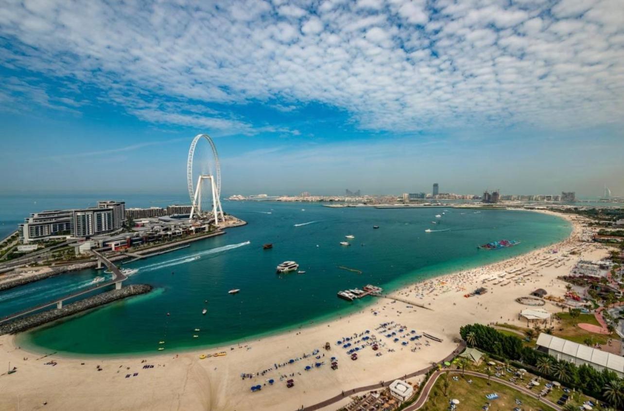 Seaview Beach Hostel Jbr - Walk To Beach - Gym - Pool - Metro Station Dubai Exterior foto
